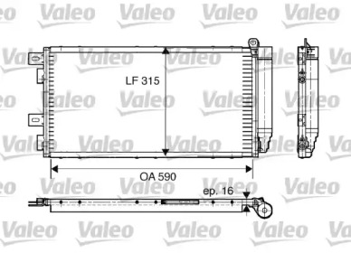 Конденсатор (VALEO: 817547)