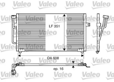 Конденсатор (VALEO: 817560)