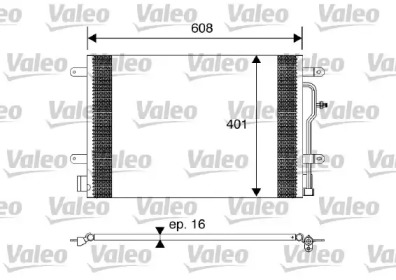 Конденсатор (VALEO: 817569)