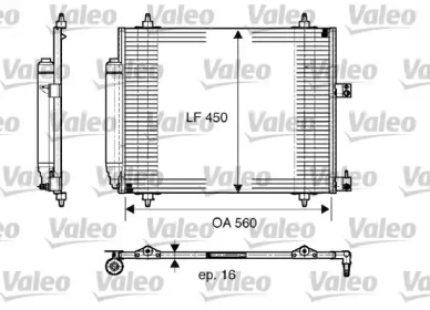 Конденсатор (VALEO: 817579)