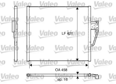 Конденсатор (VALEO: 817607)