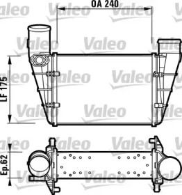 Теплообменник (VALEO: 817625)