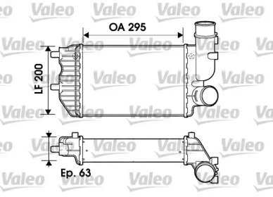 Теплообменник (VALEO: 817632)