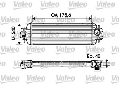 Теплообменник (VALEO: 817636)