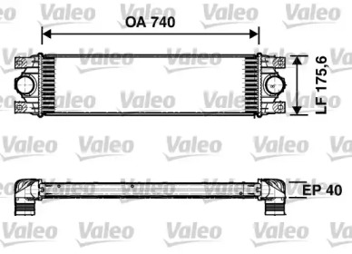 Теплообменник (VALEO: 817637)