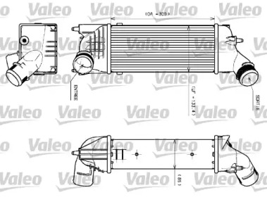 Теплообменник (VALEO: 817639)