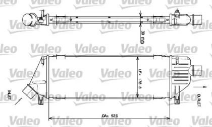 Теплообменник (VALEO: 817640)