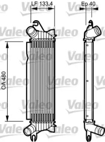 Теплообменник (VALEO: 817654)