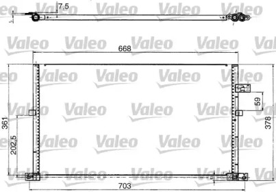 Конденсатор (VALEO: 817657)