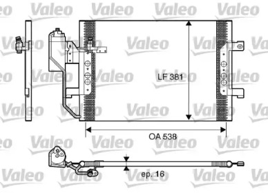 Конденсатор (VALEO: 817659)