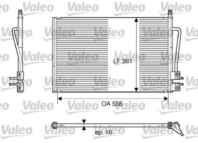 Конденсатор (VALEO: 817664)