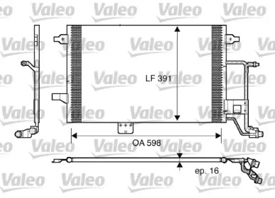 Конденсатор (VALEO: 817665)