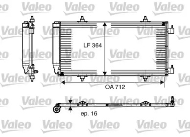 Конденсатор (VALEO: 817668)