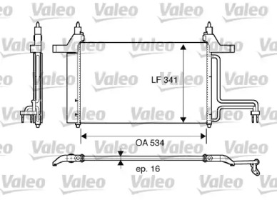 Конденсатор (VALEO: 817669)