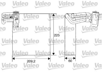 Испаритель (VALEO: 817680)