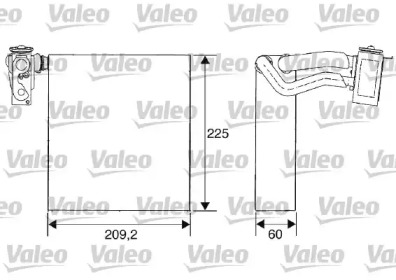 Испаритель (VALEO: 817681)