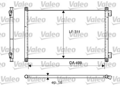 Конденсатор (VALEO: 817685)