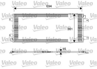 Конденсатор (VALEO: 817689)