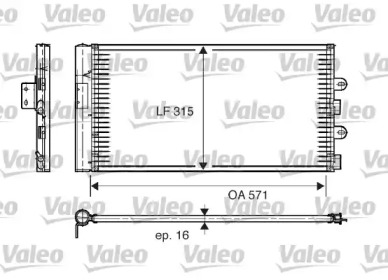 Конденсатор (VALEO: 817703)