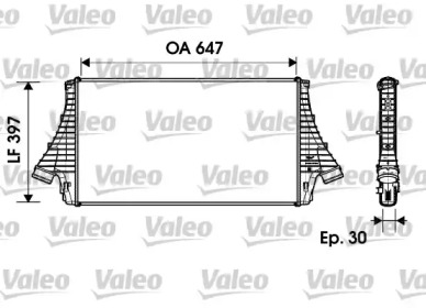 Теплообменник (VALEO: 817729)