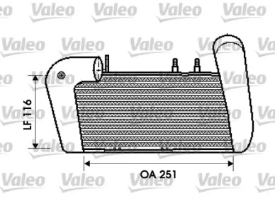 Теплообменник (VALEO: 817761)