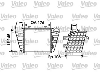 Теплообменник (VALEO: 817765)