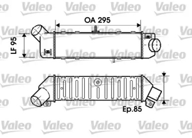 Теплообменник (VALEO: 817767)