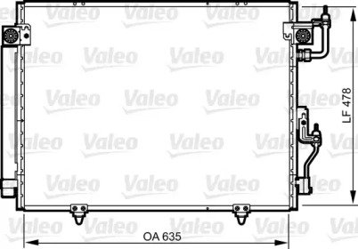 Конденсатор (VALEO: 817790)