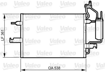 Конденсатор (VALEO: 817798)