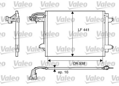 Конденсатор (VALEO: 817806)