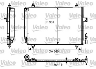 Конденсатор (VALEO: 817824)