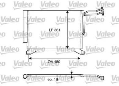 Конденсатор (VALEO: 817837)