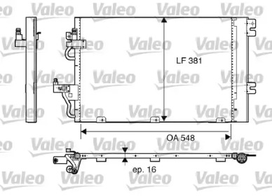 Конденсатор (VALEO: 817839)