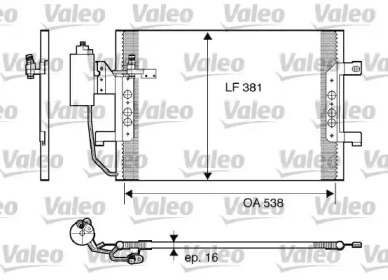 Конденсатор (VALEO: 817841)