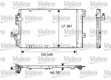 Конденсатор (VALEO: 817846)