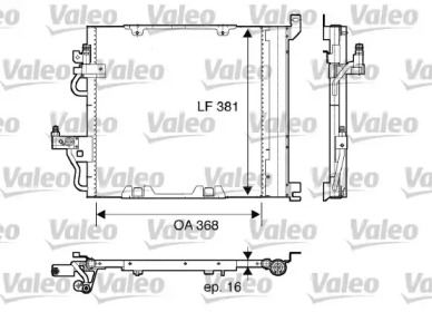 Конденсатор (VALEO: 817847)