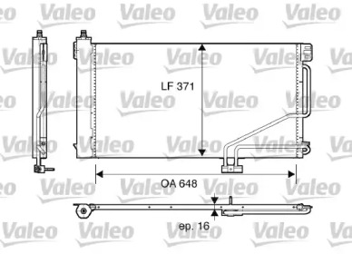 Конденсатор (VALEO: 817848)