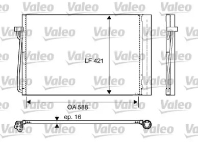 Конденсатор (VALEO: 817850)