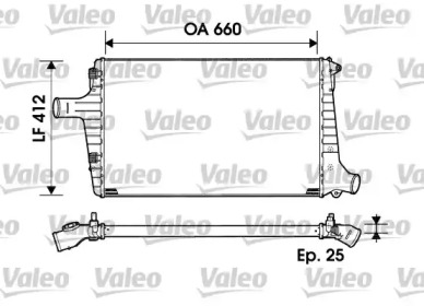 Теплообменник (VALEO: 817865)