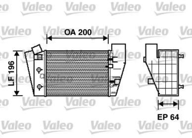 Теплообменник (VALEO: 817869)