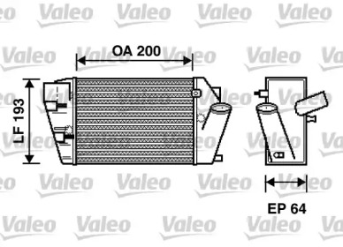 Теплообменник (VALEO: 817870)