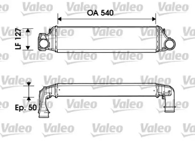 Теплообменник (VALEO: 817874)