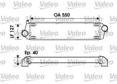 Теплообменник (VALEO: 817875)