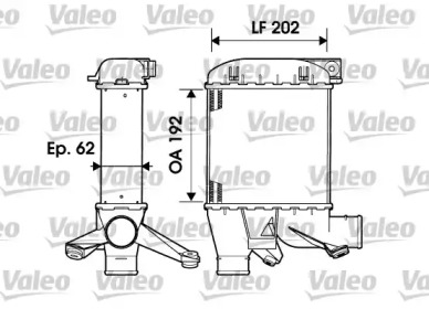 Теплообменник (VALEO: 817876)