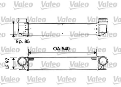 Теплообменник (VALEO: 817877)