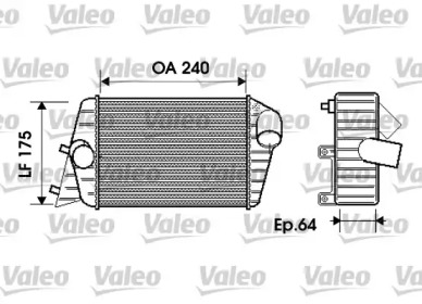 Теплообменник (VALEO: 817879)