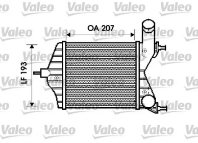 Теплообменник (VALEO: 817882)