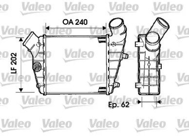 Теплообменник (VALEO: 817901)