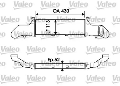 Теплообменник (VALEO: 817902)