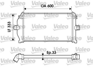 Теплообменник (VALEO: 817924)